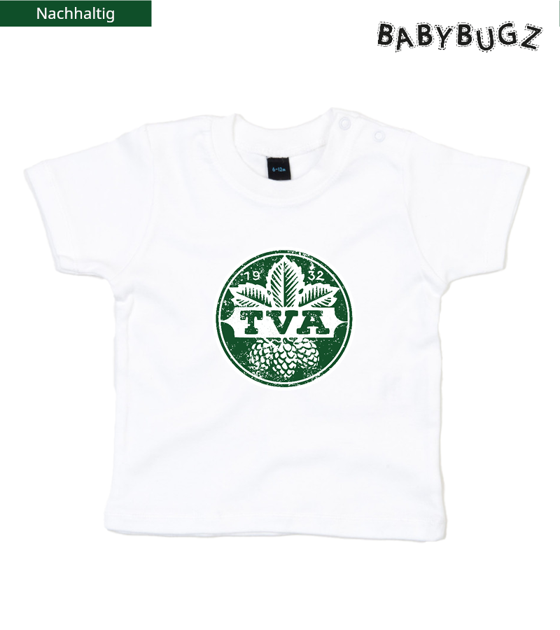 Babybugz Baby T-Shirt White "Uwe"