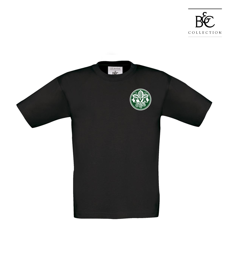 B&C Kinder T-Shirt Black "Anton"