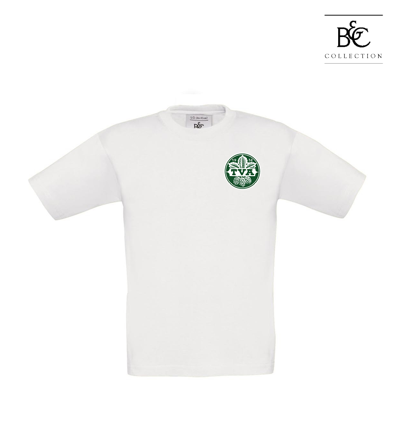 B&C Kinder T-Shirt White "Anton"