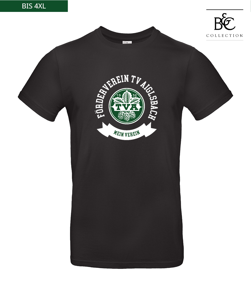B&C Herren T-Shirt Black "Bono"