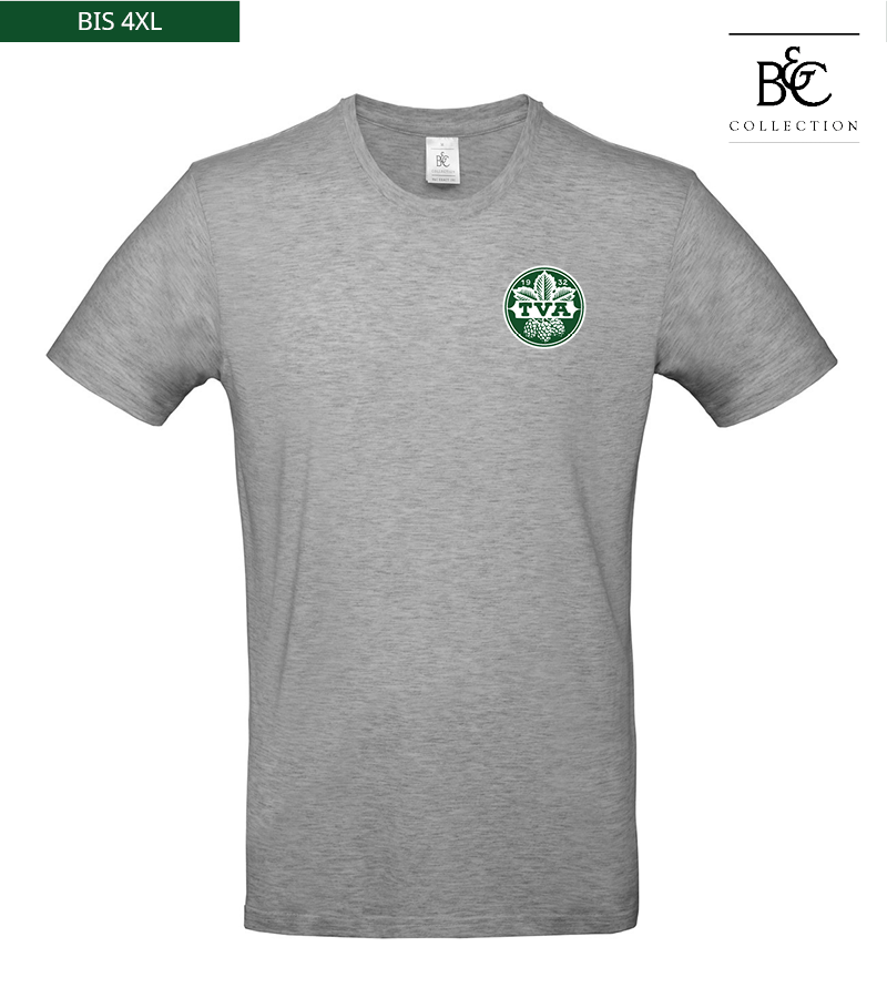 B&C Herren T-Shirt Sports Grey "Anton"