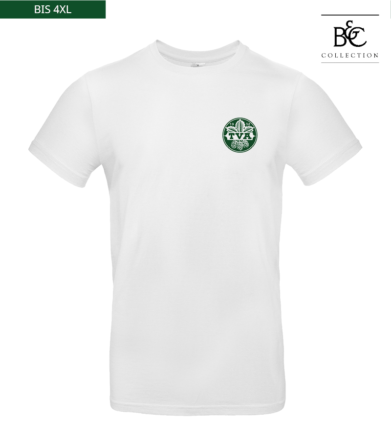 B&C Herren T-Shirt White "Anton"