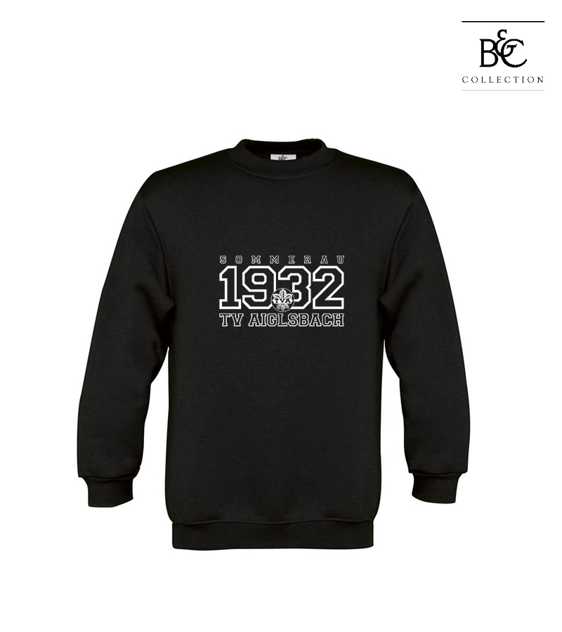 B&C Kinder Sweatshirt Black "Jacob"