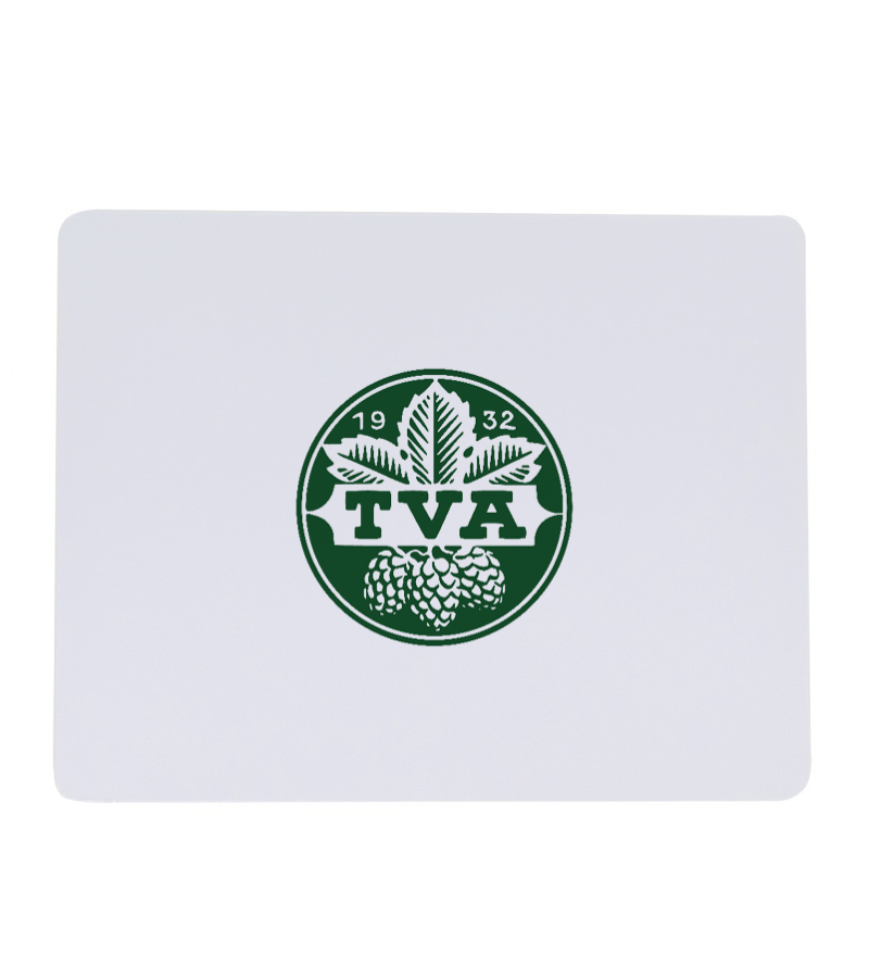Textil Mousepad White "Anton"