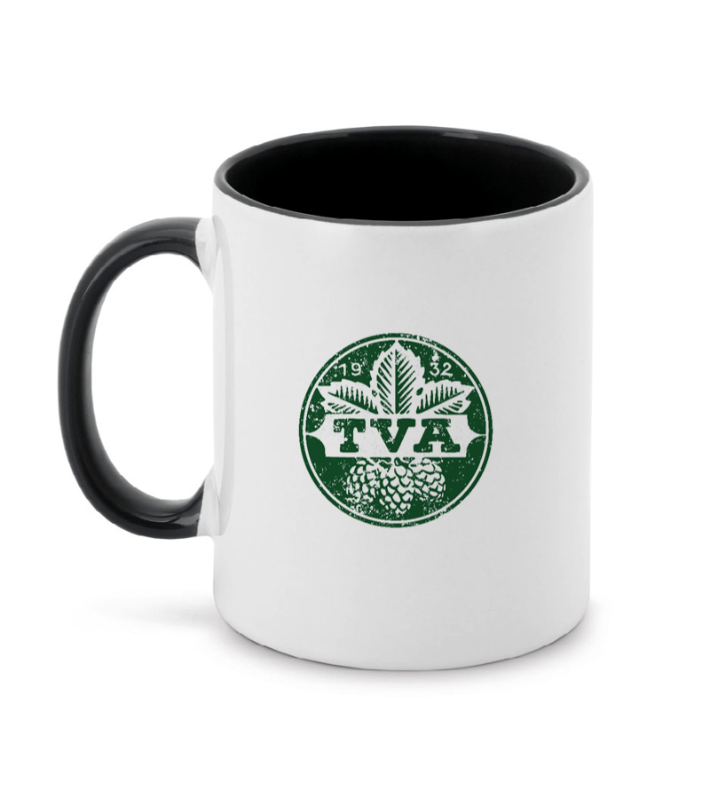Keramiktasse TwoTone Black "Uwe" B