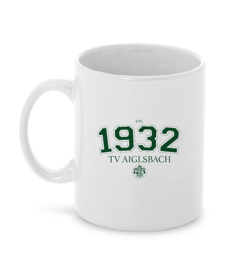 Keramiktasse White "Isack" B