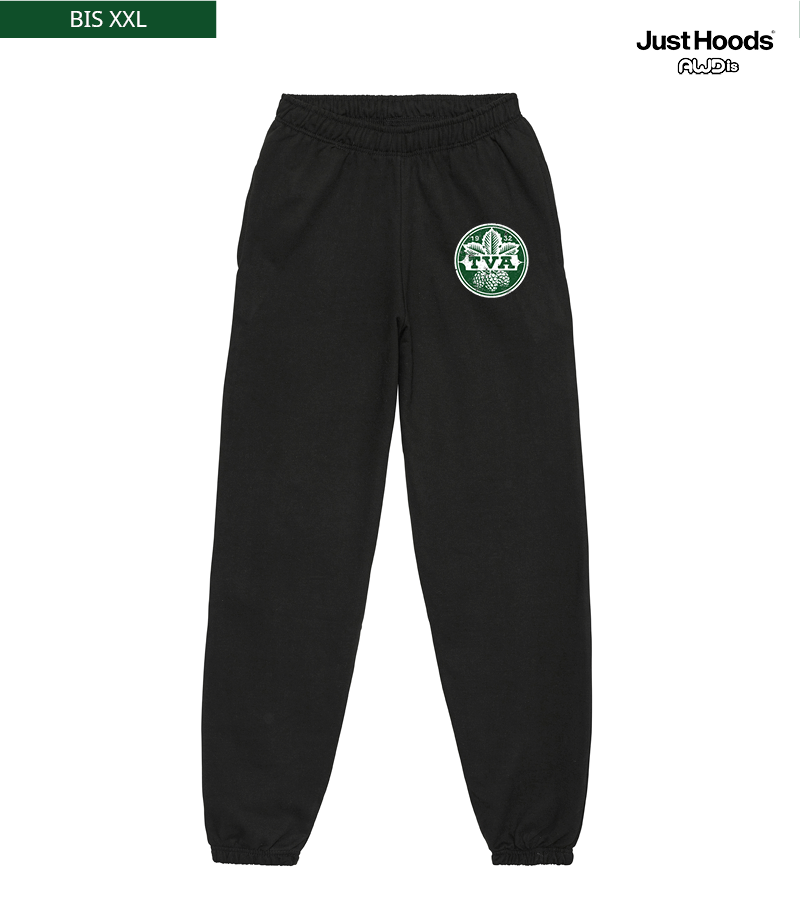 Just Hoods Herren Jogginghose Jet Black "Uwe"