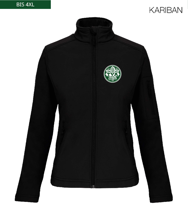Kariban Damen Softshelljacke Black "Anton"