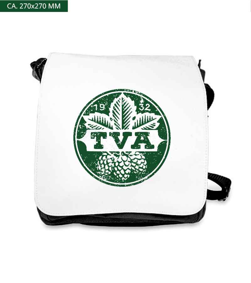 Schultertasche L Black "Uwe"
