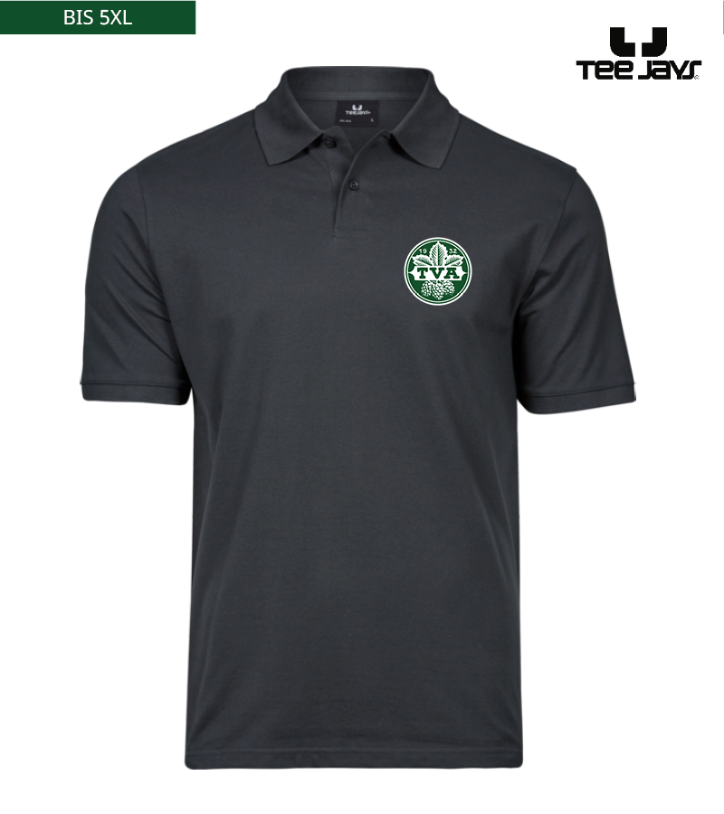 Tee Jays Herren Heavy Polo-Shirt Dark Grey "Anton"