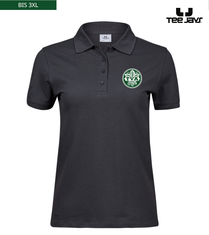 Tee Jays Damen Heavy Polo-Shirt Dark Grey "Anton"